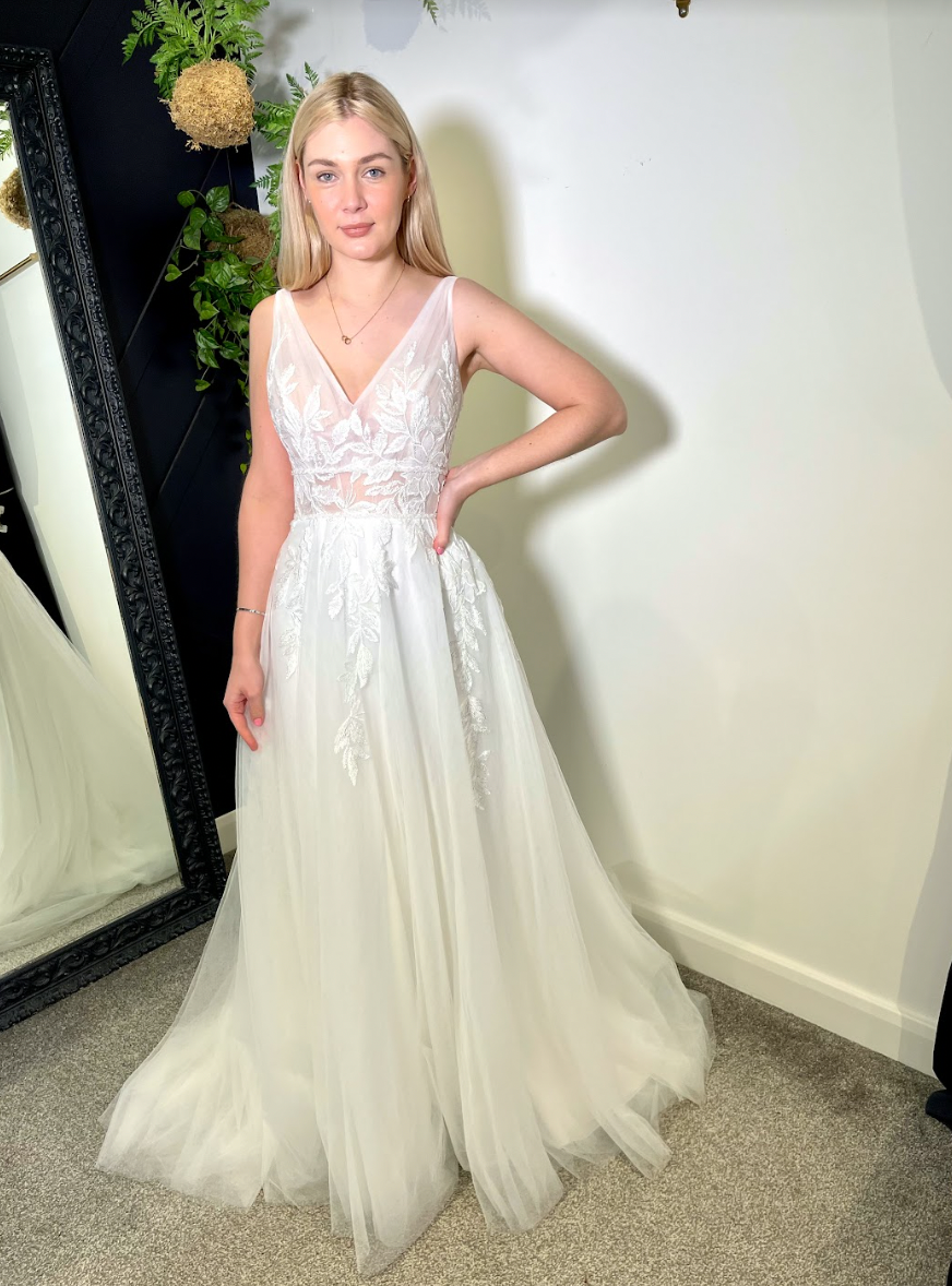 sachin and babi light blue dress Wona Concept Collection